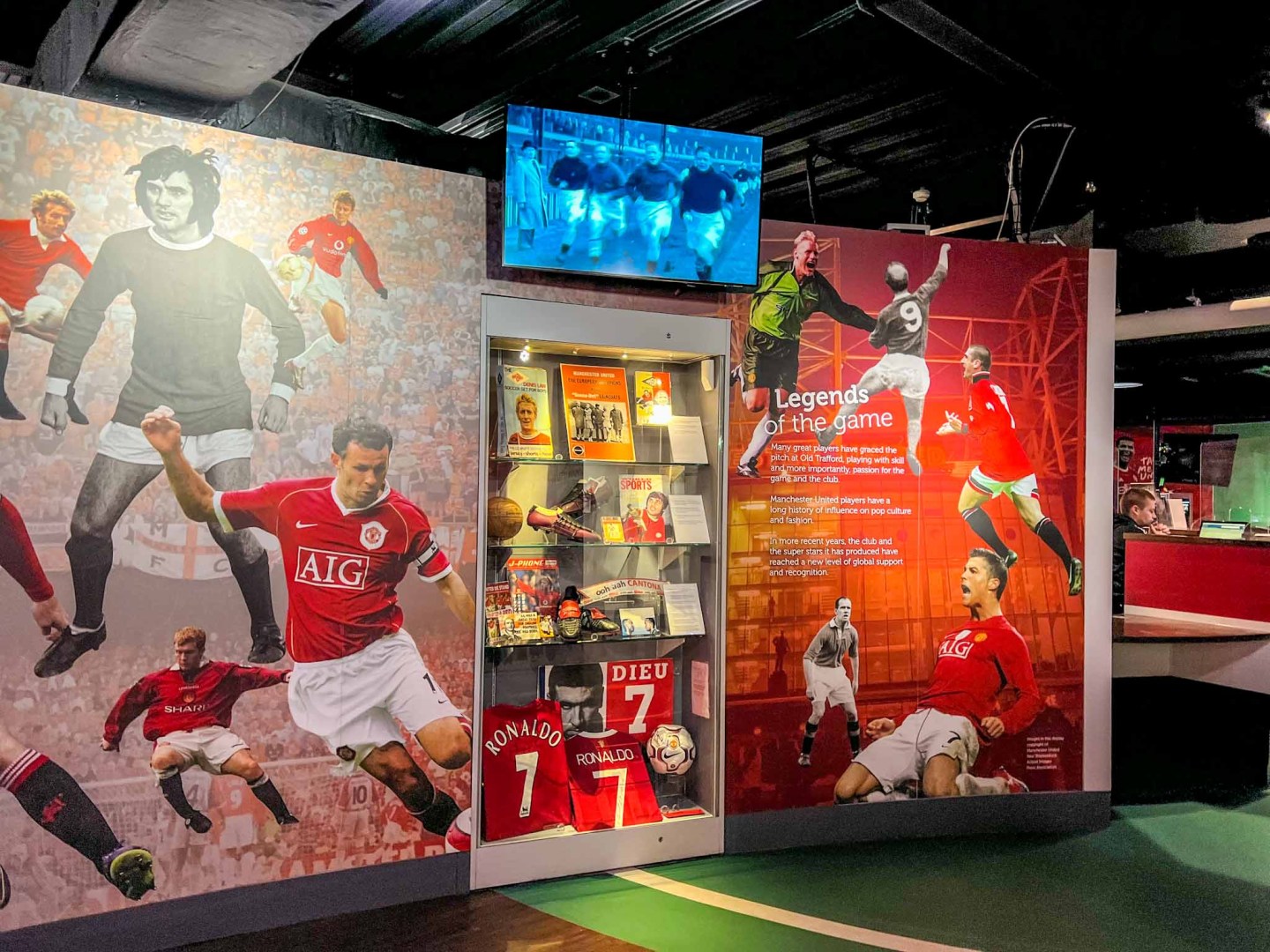 Visita al estadio del Manchester United, Museo 