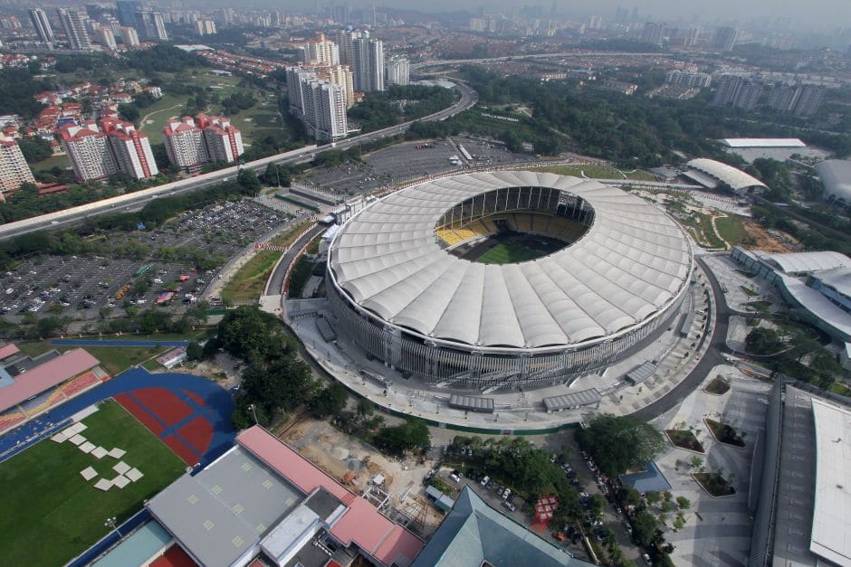 Estadio Nacional de Bukit Jalil, uno de los estadios mÃ¡s grandes del mundo